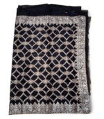 Premium Black Stone Work Designer Saree