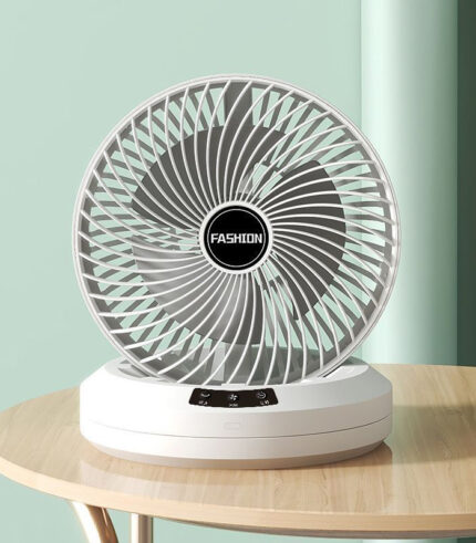 Rechargeable Rotating Fan (With Remote)