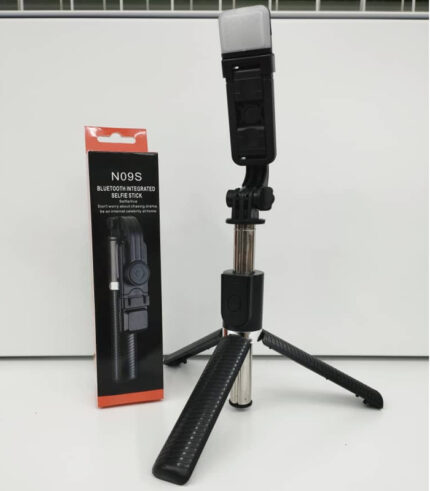 Bluetooth Selfie Stick N09S – Fill Light and Bluetooth Remote