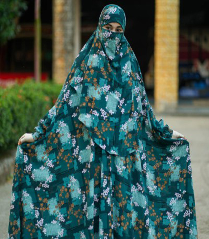 Elegant Palazzo long Khimar Set