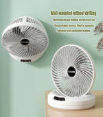 Rechargeable Rotating Fan (With Remote)