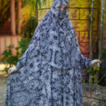 Elegant Palazzo long Khimar Set